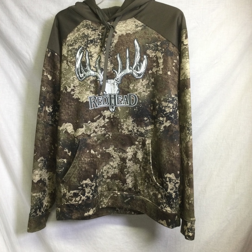 RedHead Men's Camouflage Sweatshirt Hoodie Sz M